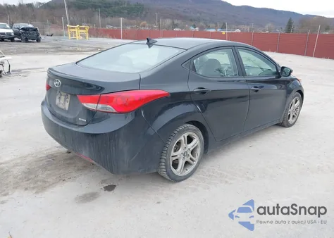 2011 Hyundai Elantra Limited from USA, damaged, VIN 5NPDH4AE0BH017883